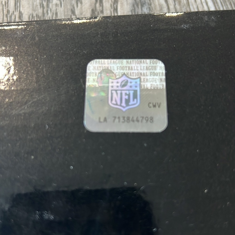NFL Picture Frame Silver Reflective Frame NFL Logo - Picture 6 of 6